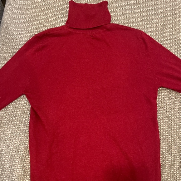 Zara Red Turtleneck Sweater *flawed* Size S - Picture 3 of 5